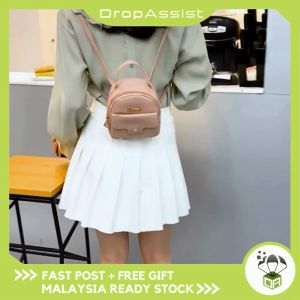 DROPASSIST 1320 Woman Crossbody Sling Shoulder Small Backpack Ladies Bag Wanita Beg Galas Belakang Perempuan