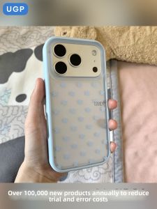 UGP | Beautiful Starry Blue Premium Protection Case for iPhone 17ProMax 16Pro Full Coverage Drop-Resistant