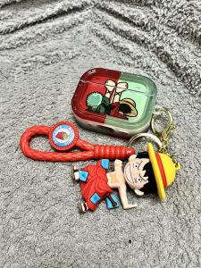 Luffy Sanji Compatible Airpods pro 3 Airpods 4 Protective Case  Earphone Protective Cover Airpods pro 2 Generation Bluetooth Earphone Case