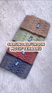 Sarung Instan Al-Furqon Motif Etnik Bahan Linen by Little Zizu