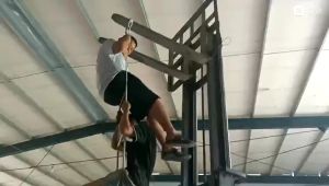 10m บันไดเชือก ไดเชือกช่วยชีวิต ลอดภัยจากอัคคีภัย แอนติสกิด อัปเกรดความปลอดภัย เรซิ่นบันไดเชือกไฟfuors