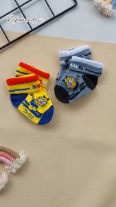 Kaus Kaos Kaki Anak Bayi Set 2 Pasang Laki Laki Perempuan / Kaus Kaki Balita 0-12 Bulan