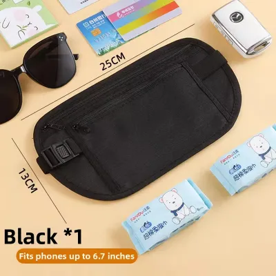 Anti-theft Invisible Thin Waist Bag for Travel Running Unisex