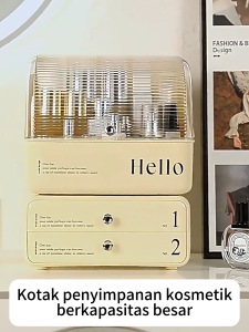 Rak Kosmetik Acrylic Jumbo - Rak Organizer & Penyimpanan Makeup