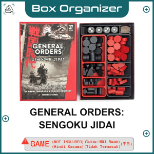 General Orders: Sengoku Jidai Board Game Box Organizer Insert
