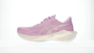 ASICS Women NOVABLAST 6 Running Shoes in Hazy Lilac/Rose Dust
