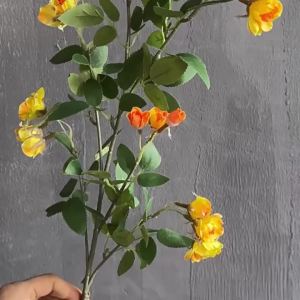 Artificial Flowers Camellia Daisy Valentines Wedding Brial Bouquet Home Room Vase Table Outdoor Garden DIY Gift Wreath Decorat