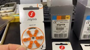 Pin trợ thính Pin máy trợ thính SIGNIA mã 10 pr70  13 pr48  312 PR41  675 PR44 chính hãng của Đức sản xuất