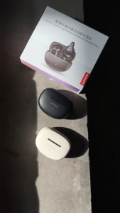 Lenovo Erazer Earbuds EA420 Bluetooth Wireless Earbuds TWS U-shaped Ear Clip Type Earphone Bluetooth 5.4 Touch Control Long Battery Life with Mic