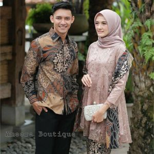 Couple kebaya terbaru 2022 setelan kebaya panjang terbaru/Couole kebaya suami istri 2022/Couple lamaran/TILLE TERBARU 2022/BRUKAT MODERN TERBARU KONDANGAN 2021/KEBAYA WISUDA MODERN REMAJA 2022/BAJU PESTA/KEBAYA WEDDING/FASHION NUSANTARA