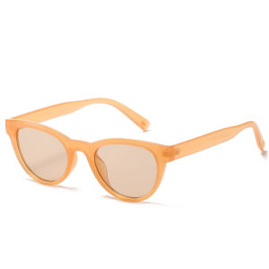 Retro Floral And Youthful Dili Reba Cat Eye White Sunglasses Womens Trendy Small Face Holiday Spicy Girl Sun Glasses