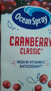 Nước trái cây nam việt quất Ocean Spray Cranberry Juice 1L