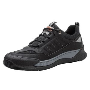 DINGGU | Mens Anti-crush Anti-puncture Steel-toe Lightweight Work Shoes