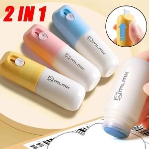 20/10ML Thermal Paper Correction Fluid with Unboxing Knife Portable Durable Thermal Paper Data Identity Protection Fluid Eraser