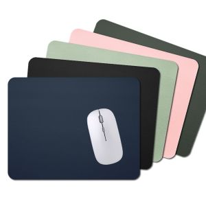 OWTWO Waterproof Home Office Laptop Computer Writing Mat Keyboard Mice Mat Desk Mat Mouse Pad PU Leather