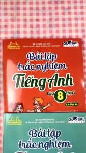 Sách - GLOBAL SUCCESS - Bài tập trắc nghiệm tiếng anh lớp 8 tập 1 (có đáp án)