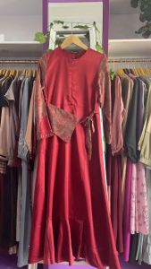Serba Gamis Muslimah Ethica Kagumi 154 Saten mix Lodiarza Premium