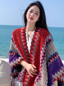 JIFANPAUL | Ethnic Style Travel Shawl Blanket