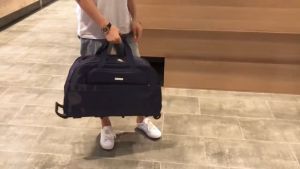 TAS KOPER BAJU BUAT BERPERGIAN DEWASA DUFFEL TROLLEY TRAVELING SIZE L