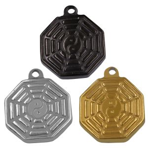 Vòng tay cẩm thạch đông ninh 12 ly bát quái inox VCTDNBQTR12 Vòng tay hạt chuỗi vòng tay nam và nữ chuỗi đeo tay vòng chuỗi bát quái