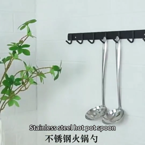 304 stainless steel stir fry spatula integrated pot spatula soup spoon kitchen utensils