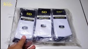 Kaos kaki sekolah Tebal SDSMPSMA 6 Pasang & 1 Lusin