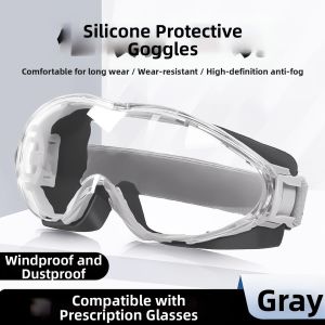 Anti-fog Dust-resistant Goggles for Glasses Wearing and Protection