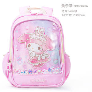 Melody Schoolbag Primary School Student Kids Girl Lightweight Ultralight Backpack Cute Cartoon Sanrio Clow M New Arrival