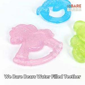 We Bare Bears Gigit Teether Bayi / Infant Baby Water Filled Soft Teether Silicone Teeth Training BPA Free 1pcs 30478 WBB