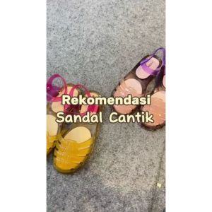 BL-005 Sandal Jelly Gladiator Sandal Wanita Import Premium Melisa Tali PVC