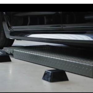 Heavy Duty Rubber Block Car Lift Jack Pad Automobile Lifting Slotted Frame Stand Mat Anti Vibration Pad Car Repair Tool