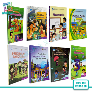 Buku Paket Kurikulum Merdeka Kelas 3 SD Lengkap Kurmer 1 Set Semua Mata Pelajaran