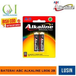 Baterai A2 Alkaline (AA) - (6 hanger - 1lusin - 12biji)