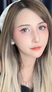 Bộ sưu tập kính áp tròng màu không độ Angel Eyes Plano Collection chất liệu PolyHema | Kính áp tròng không cận nhiều màu xám nâu xanh trà xanh dương...phù hợp đi học đi chơi