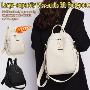 Womens light body bag Ruiying large capacity backpack travel fashion tide backpacks