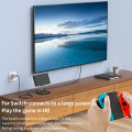 USB-C Stand Docking Station Tablet/Phone Folding Stand with 4K HDMI,PD 100W,USB 2.0 Ports for iPad Pro/Air iPhone 15 Switch Mac. 