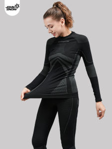 john snow | Moisture-Wicking Warm Skiing Top for Men and Women Outdoor Winter Sports