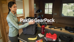 TOPEAK PAKGO GEARPACK II TRAVEL BAG FOR CYCLING