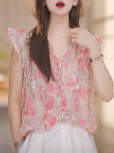 DAIXIANGFEIZI | Elegant Linen Cotton Sleeveless V-Neck Shirt