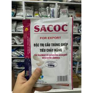 SACOC (100g) sakan KHẮC TINH CẦU TRÙNG CẦU TRÙNG GHÉP VIÊM RUỘT