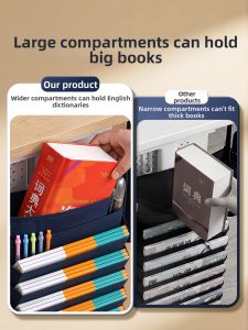 MINGZHUO | Student Large Capacity Desk Organizer Hanging Bag