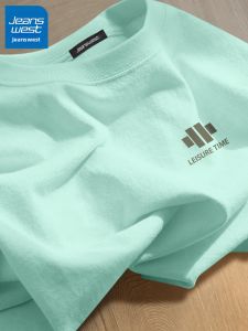 Jeanswest | Áo Thun Cotton Cổ Tròn Tay Ngắn