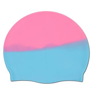 Silicone Swim Cap Non-Slip Swim Cap With Ear Protection Premium Tear-Resistant Summer Beach Vacation Activities For Adults