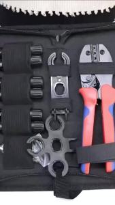 Durable Portable Practical 27 PCS Solar Cable Crimping Kit for Solar Panel Installation