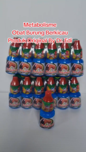 Vitamin burung metabolisme 2.5ml obat burung berkicau