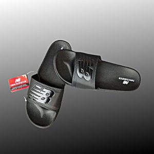 Sandal NB/Full Balck - Pria Wanita Santai Slop Distro