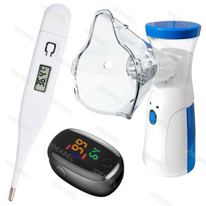Medical Silent Mesh Nebulizer Handheld Asthma Inhaler Atomizer Children Health Care Oximeter Mini Portable Nebulizer Humidifier