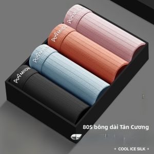 Quần đùi cotton nam MiiOW Catman thoáng khí kháng khuẩn cạp vừa - mùa hè