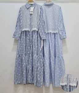 Gamis Katun Jepang Vest Lace