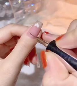 Gel vẽ cọ nét metan Vinimay chính hãng 10ml - Sơn gel vẽ móng bạc vàng hồng chuyên dụng trang trí nail
